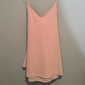 Tobi Blush Pink Slip Dress (Never Worn)
